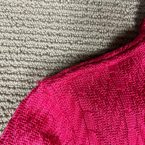 Spyder Endure Full Zip Mid Weight Stryke Pink Knit Fleece Jacket - Picture 7 of 9